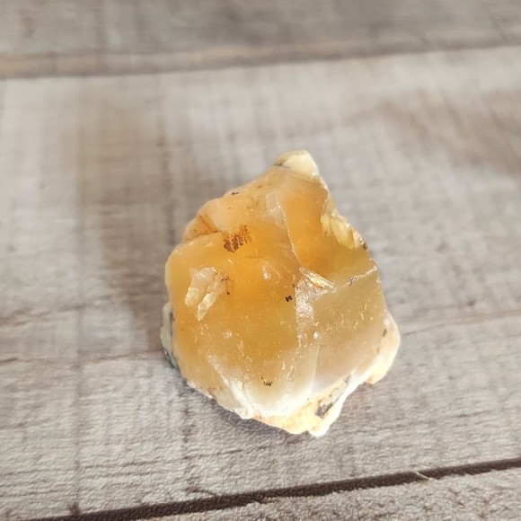 Natural Yellow Opal Stone from Tanzania Rough Gemstone - Picture 2 of 7